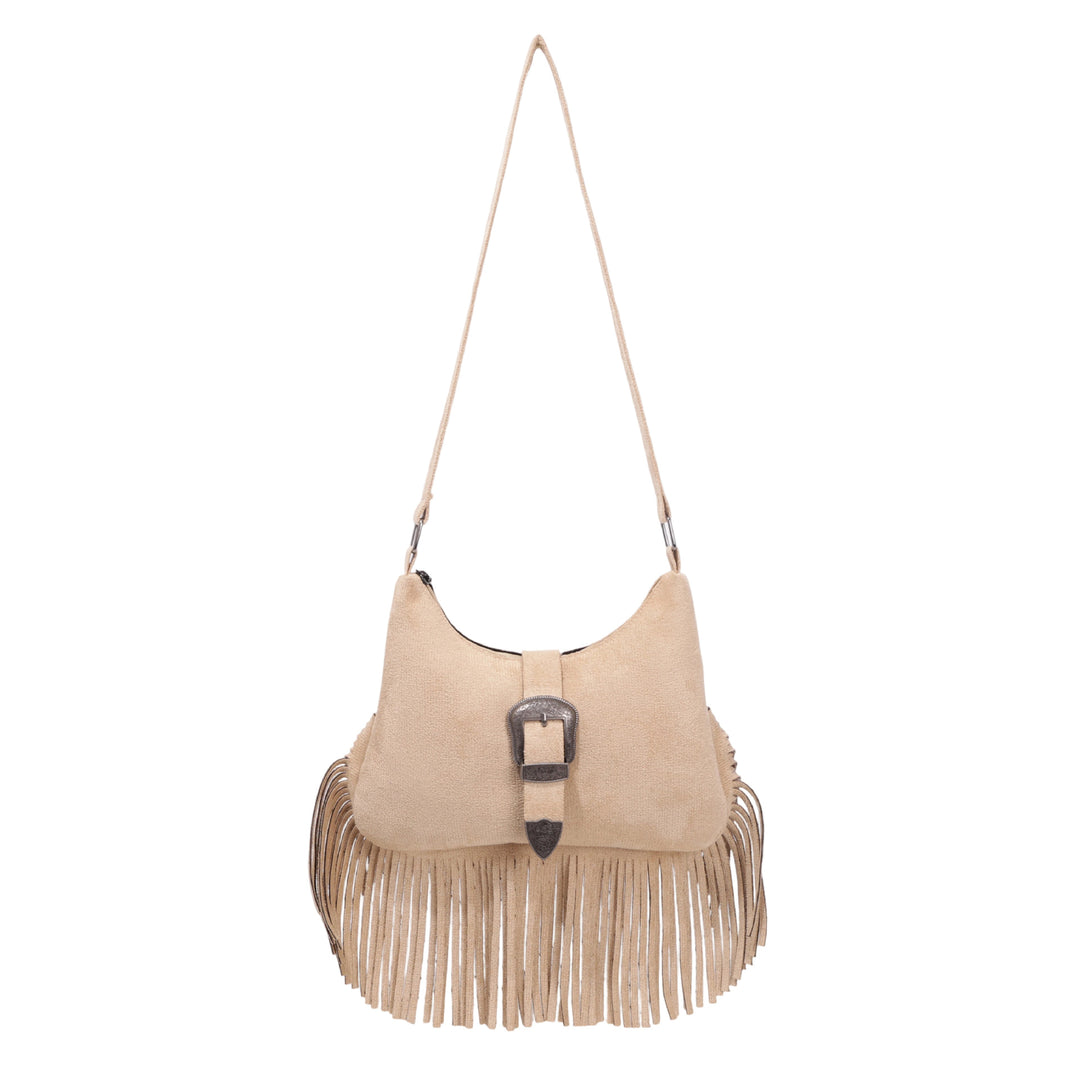 WoBohemian Fringe Hobo Bag Bowlift