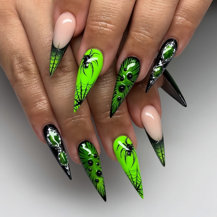 Creative Halloween Nail Set Bowlift