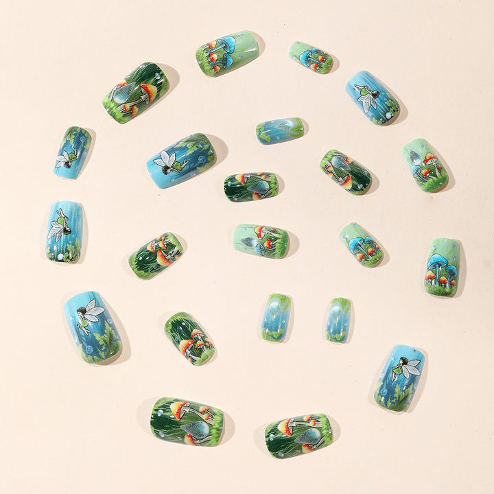 Artistic Fairy-Themed Nail Art Set Bowlift