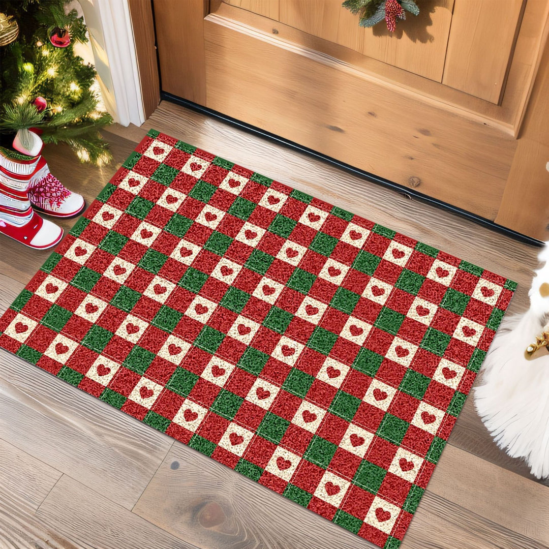 Festive Holiday-Themed Door Mat Bowlift