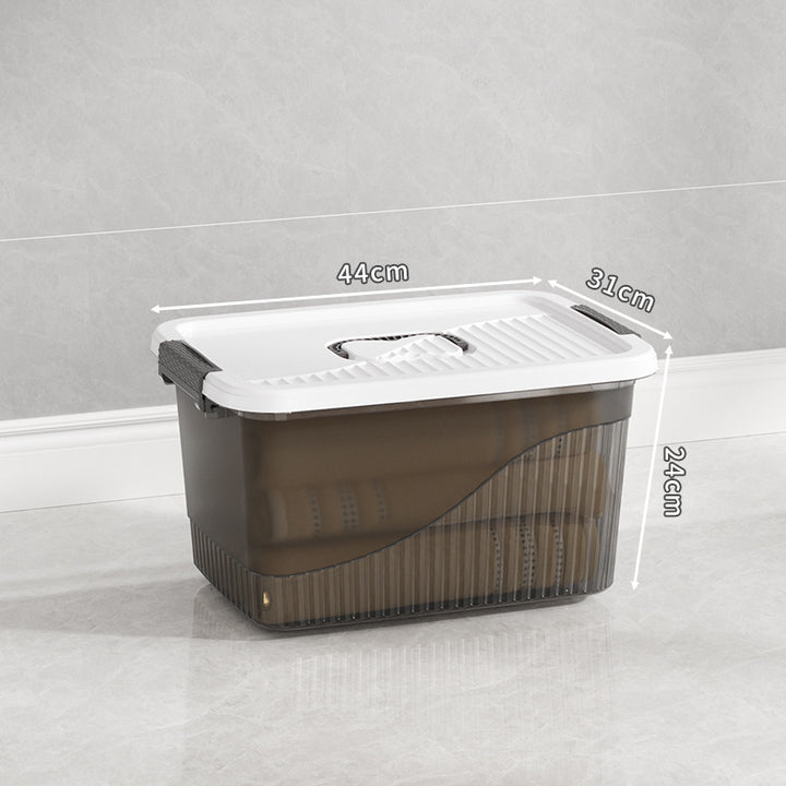 Multi-Functional Storage Box with Durable Lid Bowlift