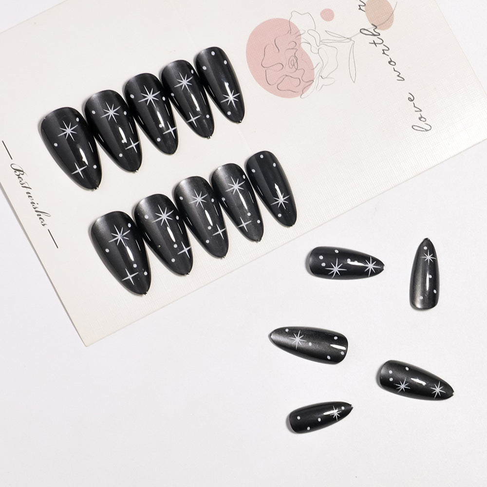 Stellar Art Press-On Nail Set Bowlift