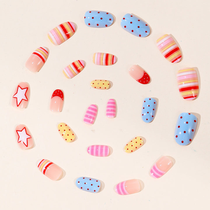 Playful Decorative Nail Art Set Bowlift