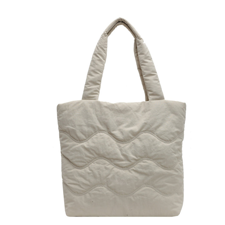 Quilted Everyday Tote Bag Bowlift