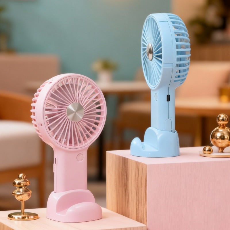 Ladies portable USB table fan with flexible tilt mechanism Bowlift