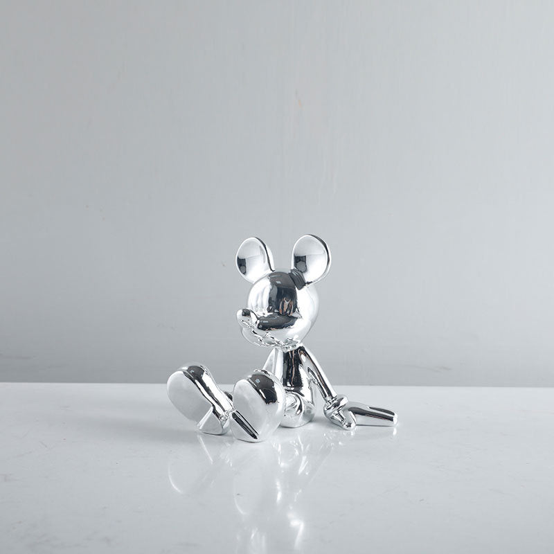 Artistic Chrome Figurine