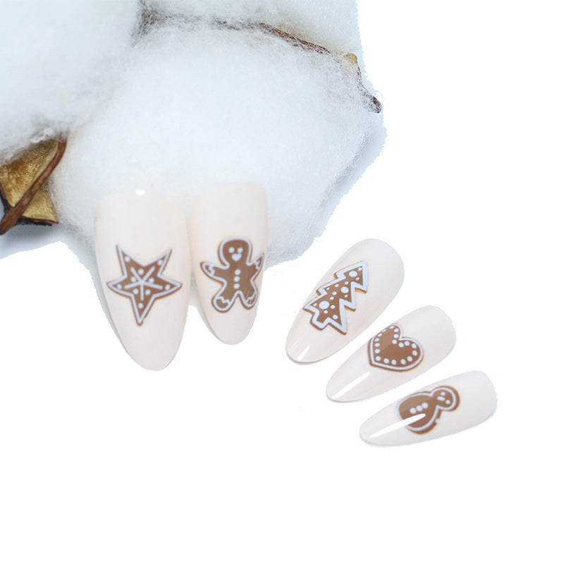 Festive Themed Press-On Nail Set Bowlift