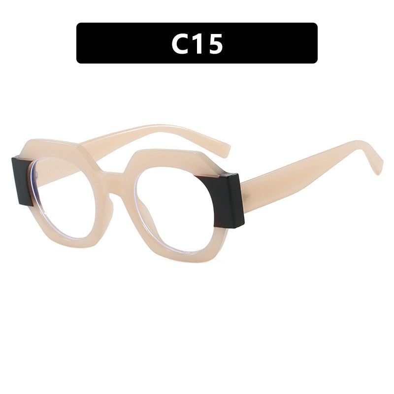 Ladies trendy sunglasses in hexagonal design Bowlift