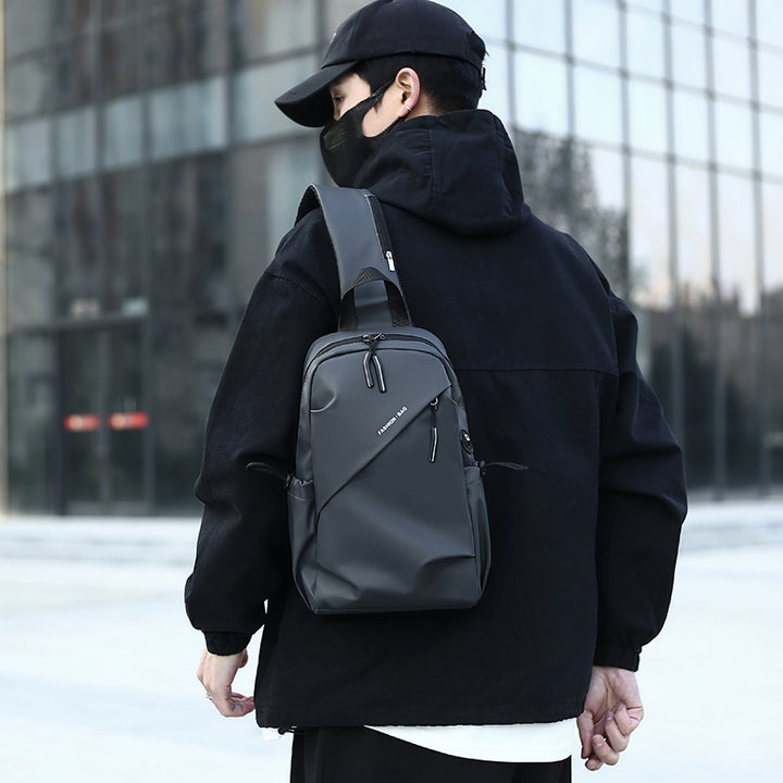Sling bag with waterproof material and innovative design Bowlift