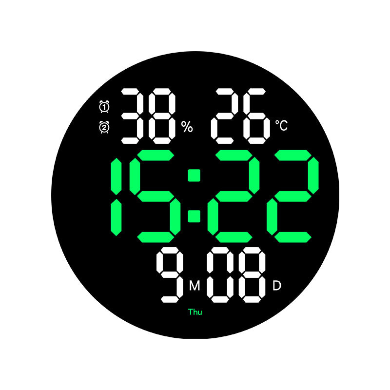 Digital weather clock with hygrometer and thermometer Bowlift