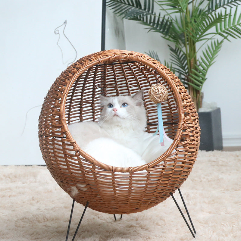 Luxury Cat Bed Bowlift