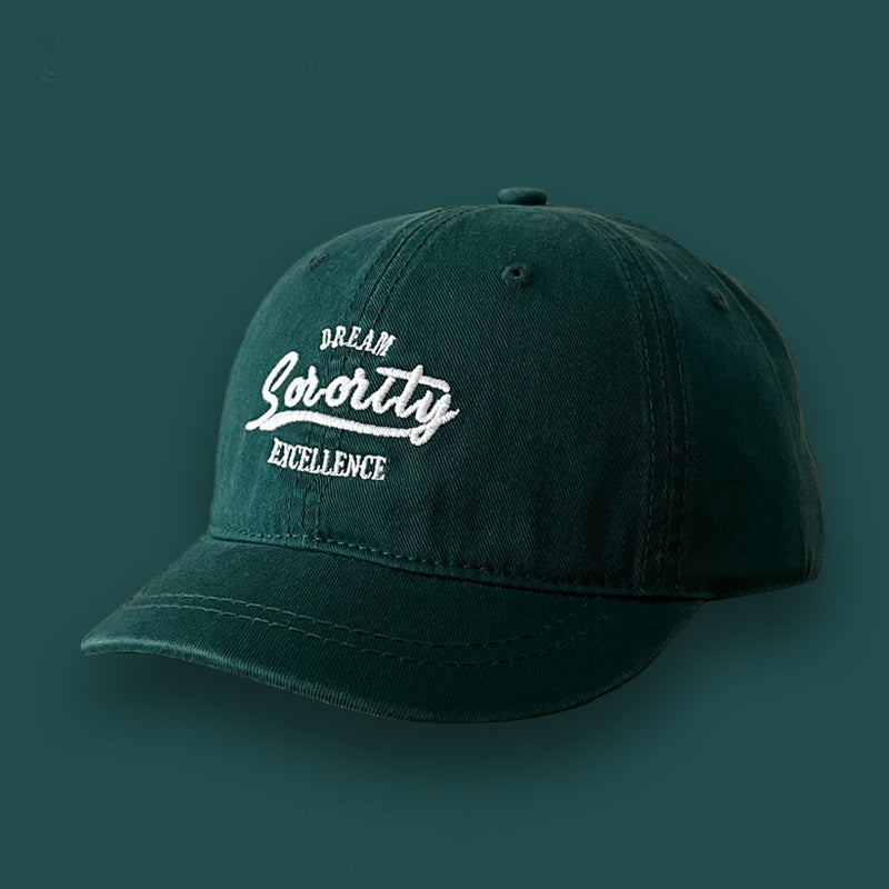 Vintage-Inspired Soft Cotton Baseball Cap