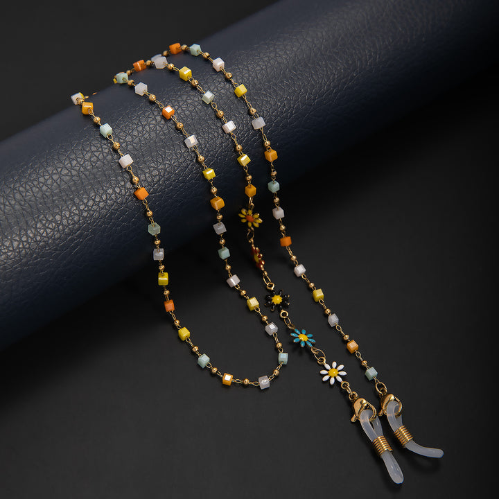Decorative Beaded Eyewear Chain Bowlift