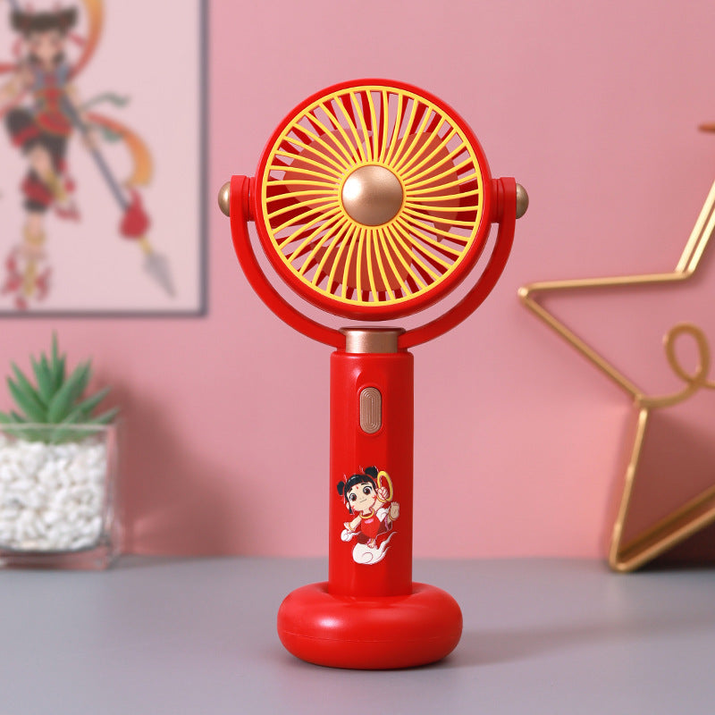 Women Portable Mini Fan with Creative Design Bowlift