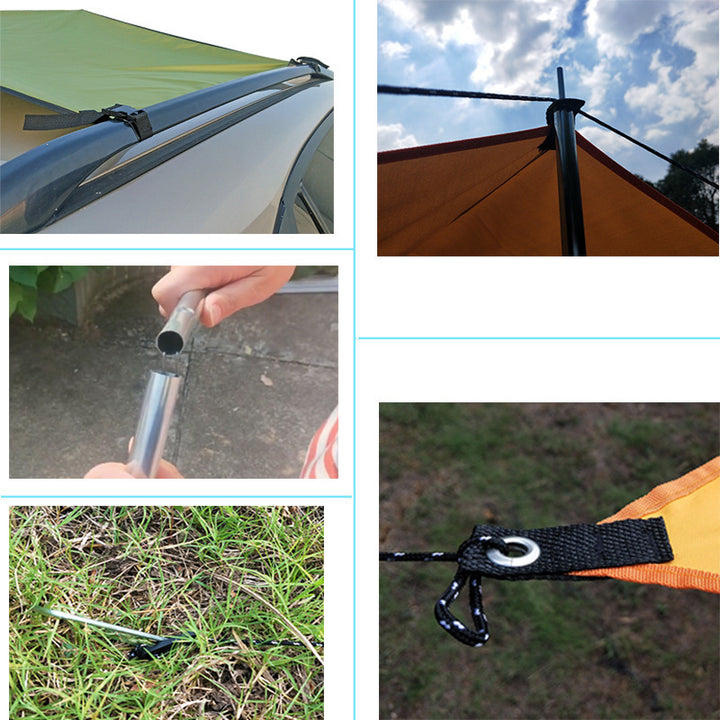 Versatile Outdoor Canopy Tarp Bowlift