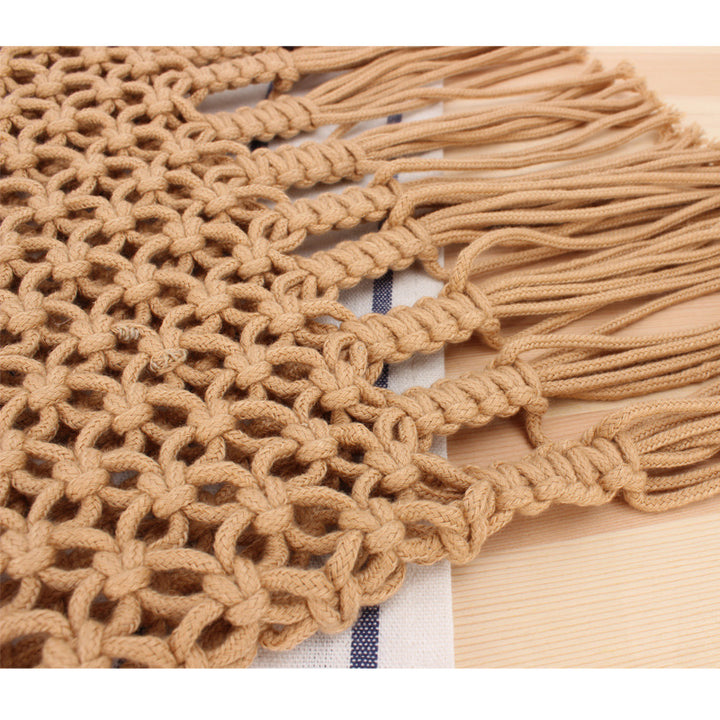 Versatile Macrame Tote Bag Bowlift