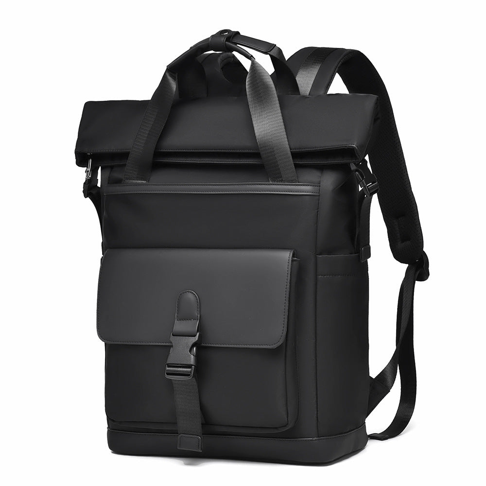 Modern Roll-Top Waterproof Backpack Bowlift