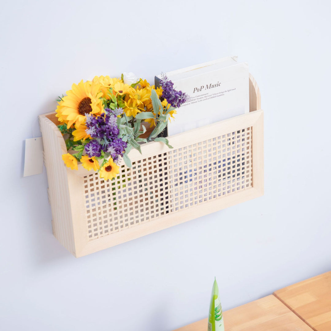Handmade Macrame Magazine Holder Bowlift