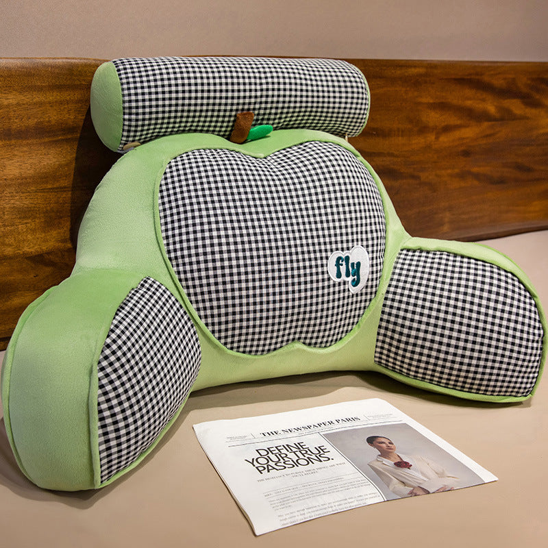 Comfortable support cushion with playful fruit design Bowlift