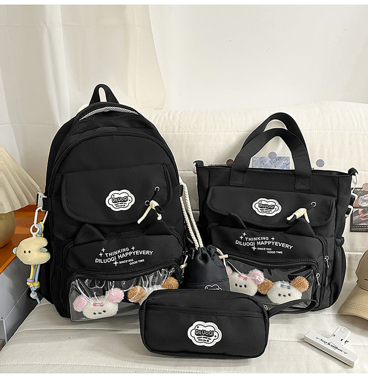Multi-Functional School Backpack and Tote Bundle Bowlift