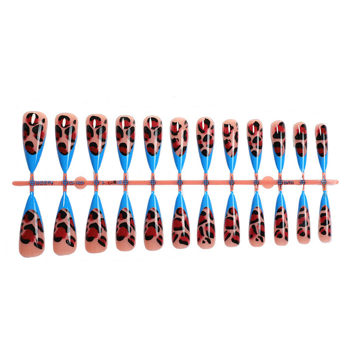 Trendy Animal Print Press-On Nail Set Bowlift
