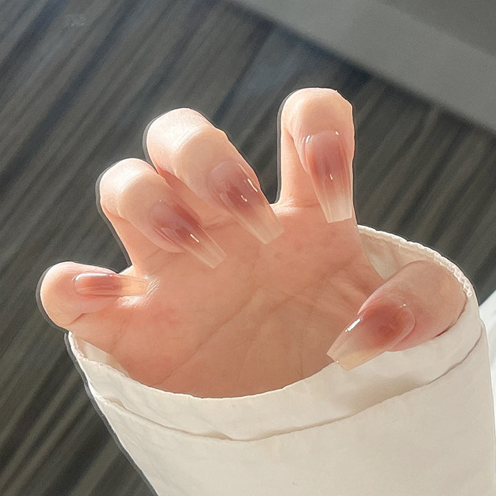 Long Ombre Press-On Nails Bowlift