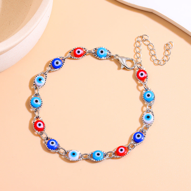 Evil Eye Charm Bracelet Bowlift 1788164291