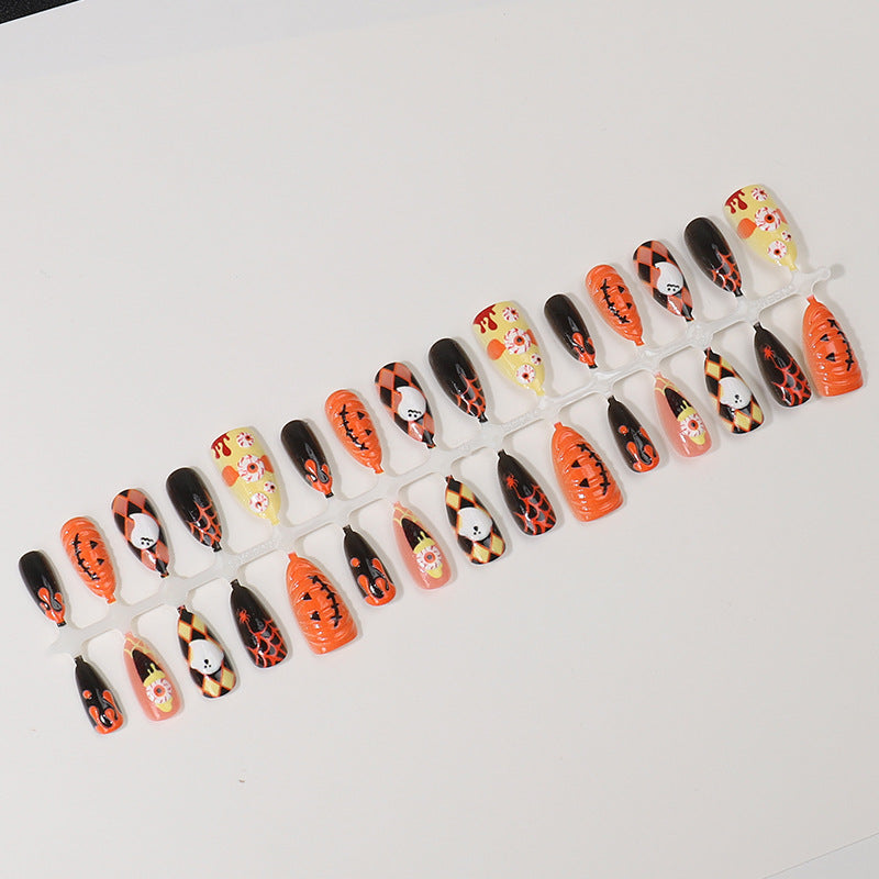 Creative Halloween Press-On Nail Tips Bowlift