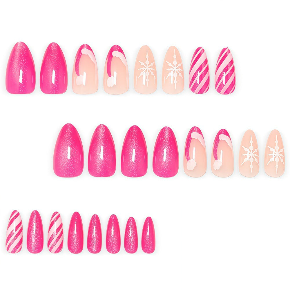 Nail art set with Creative Winter Design Bowlift