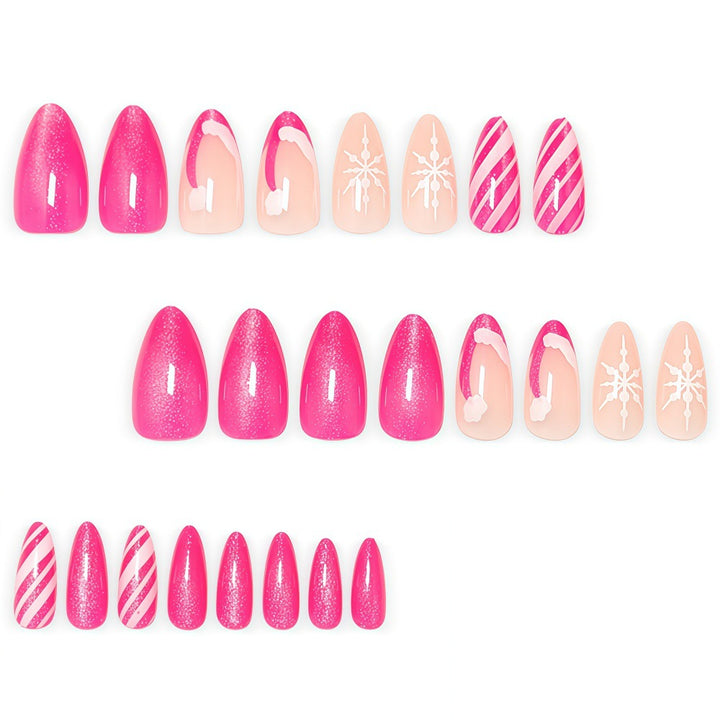 Nail art set with Creative Winter Design Bowlift
