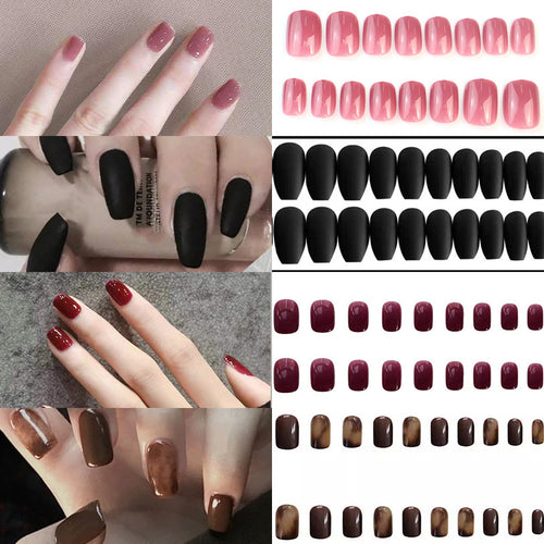 Premium Glossy Nail Set Bowlift