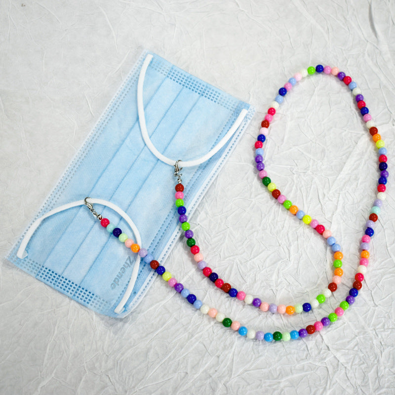 Colorful Beaded Eyewear Strap Bowlift