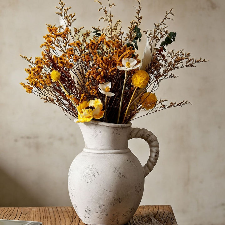 Elegant and Rustic Ceramic Carafe Bowlift