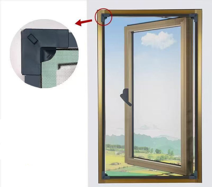 Adjustable Window Insect Barrier Bowlift