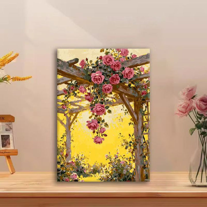 Floral Themed Canvas Wall Art Bowlift