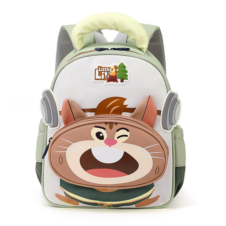 Children's Cartoon-Themed School Backpack Bowlift
