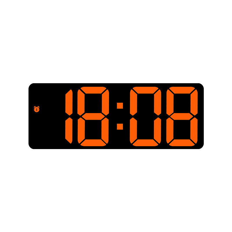 Digital Alarm Clock with Large LED Display Bowlift