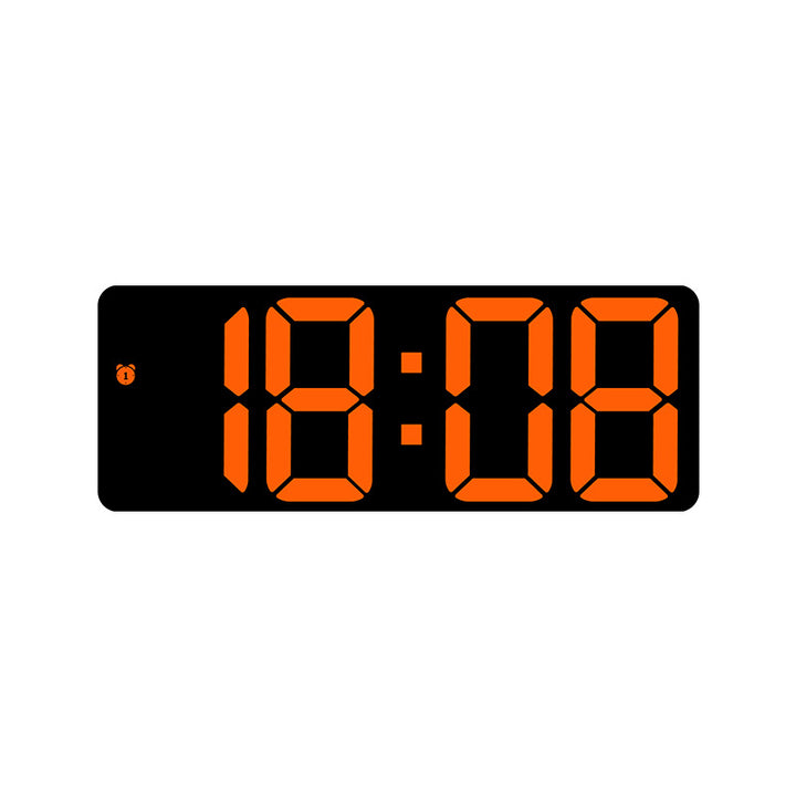 Digital Alarm Clock with Large LED Display Bowlift