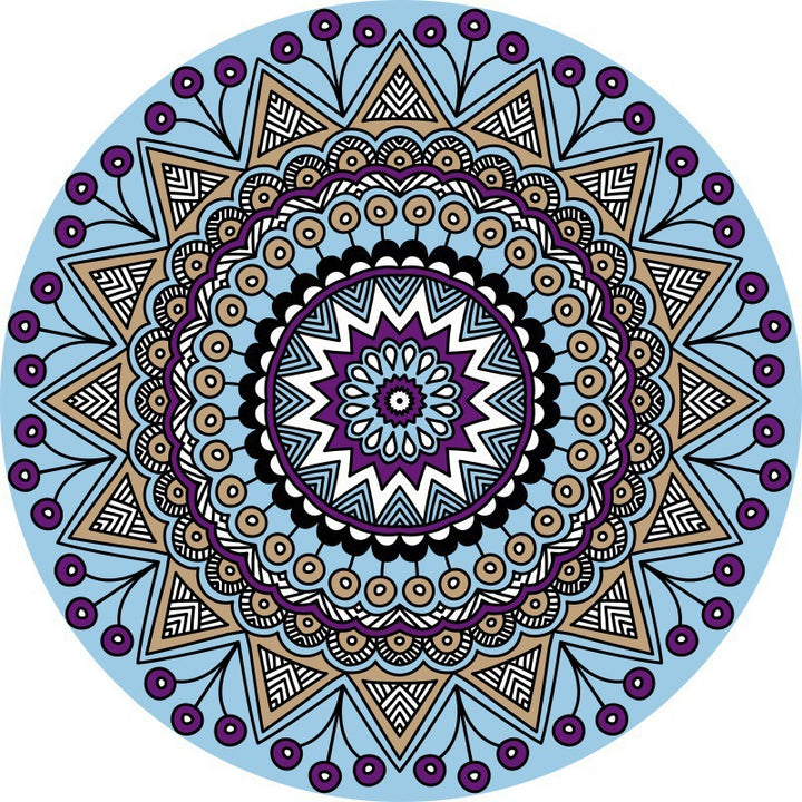 Bohemian Mandala Area Mat