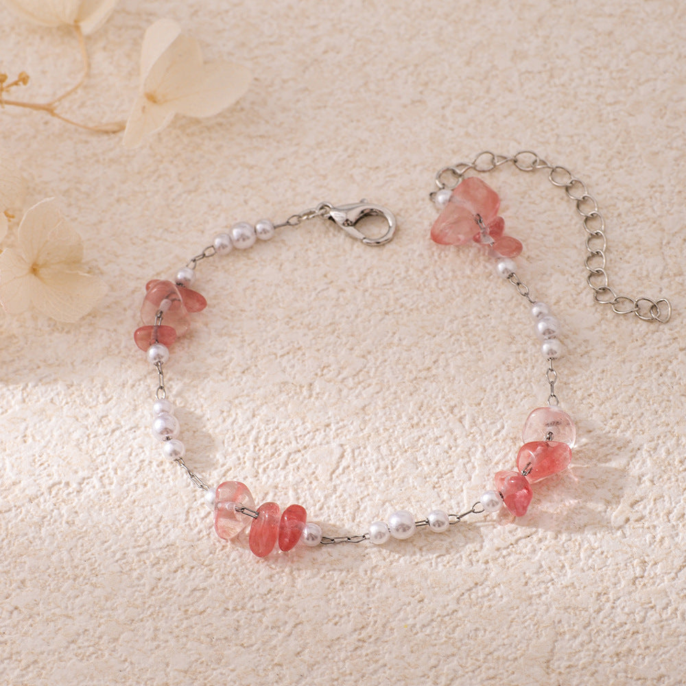 Chic Pearl and Gemstone Bracelet Bowlift