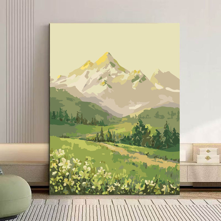 Scenic Mountain Landscape Canvas Art Bowlift 1785768018