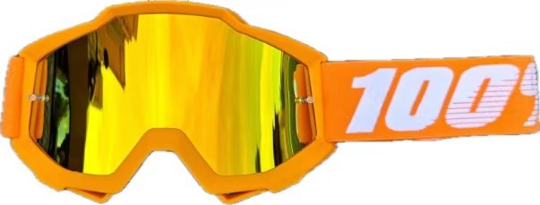 Impact resistant anti fog motocross goggles with OTG fit Bowlift