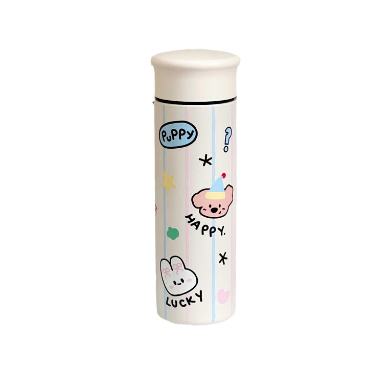 Women's coffee thermos in playful design Bowlift
