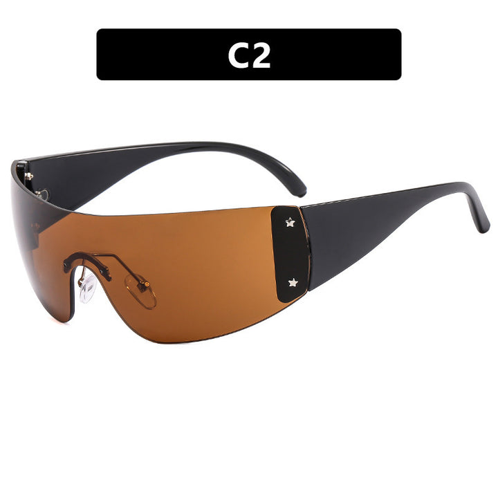 Women's futuristic sport sunglasses Bowlift
