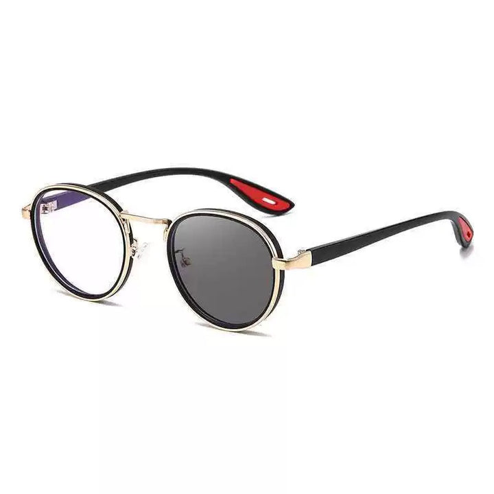 Modern Round Frame Sunglasses Bowlift