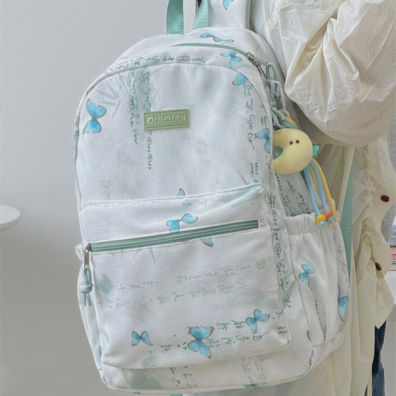 Artistic Graphic Print Backpack