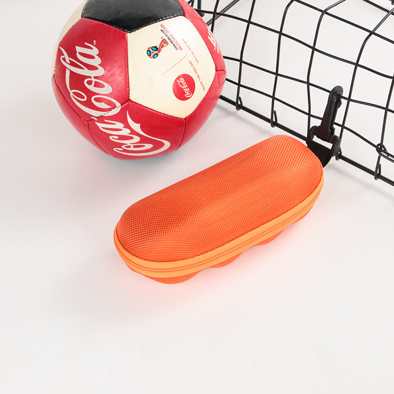 Rigid protective EVA sunglasses case with carabiner Bowlift