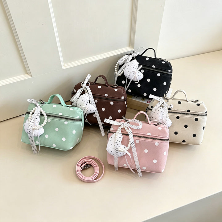 Chic Polka Dot Crossbody Bag Bowlift