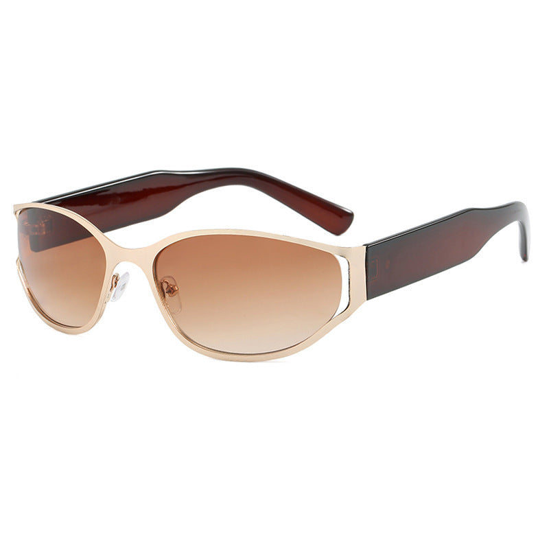 Women's modern sunglasses with elegant contours and protective UV filter Bowlift