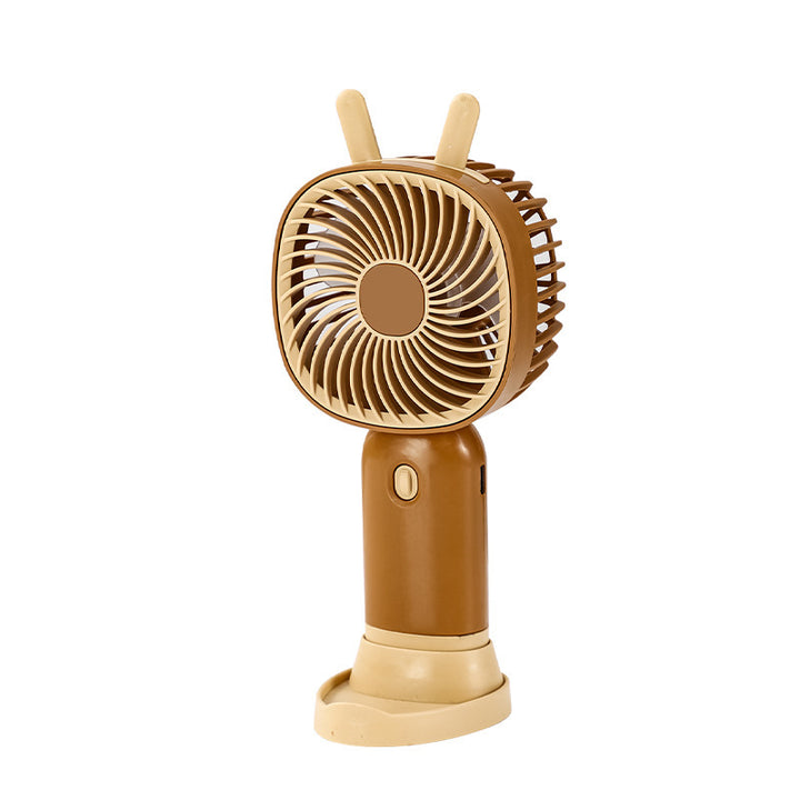Ladies Portable Pet-Friendly Fan Bowlift